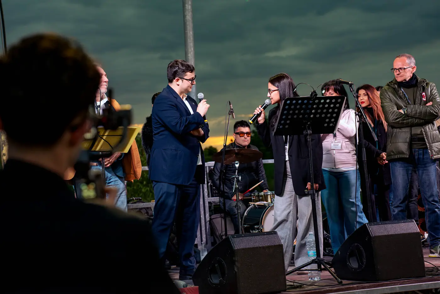 Volontari e partecipanti a un evento di Io Vivrò APS a Medicina (foto 13)